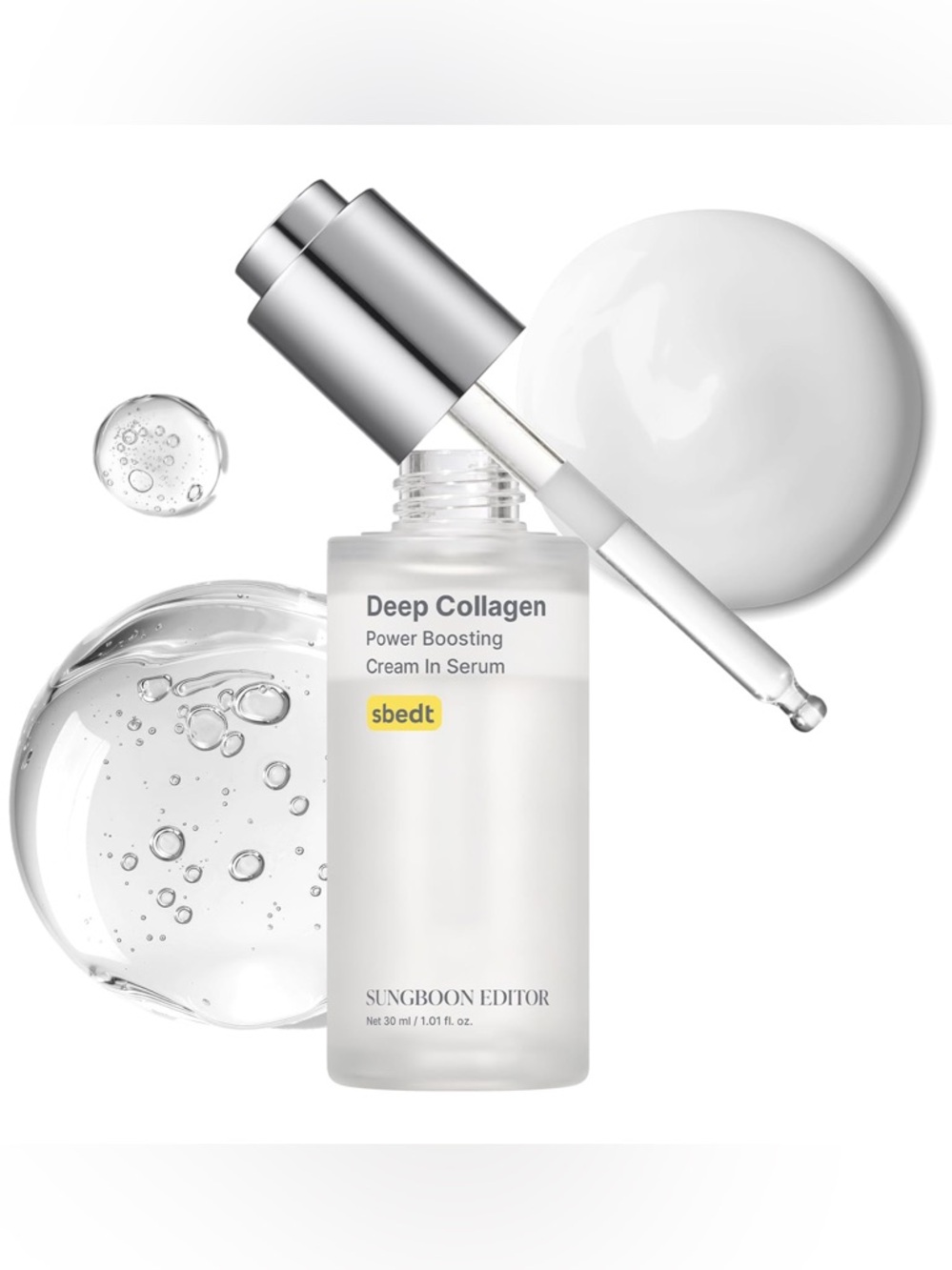 Sungboon Editor Deep Collagen Power Boosting Cream In Serum-firm, plump, hydrate - Picture 2 of 13